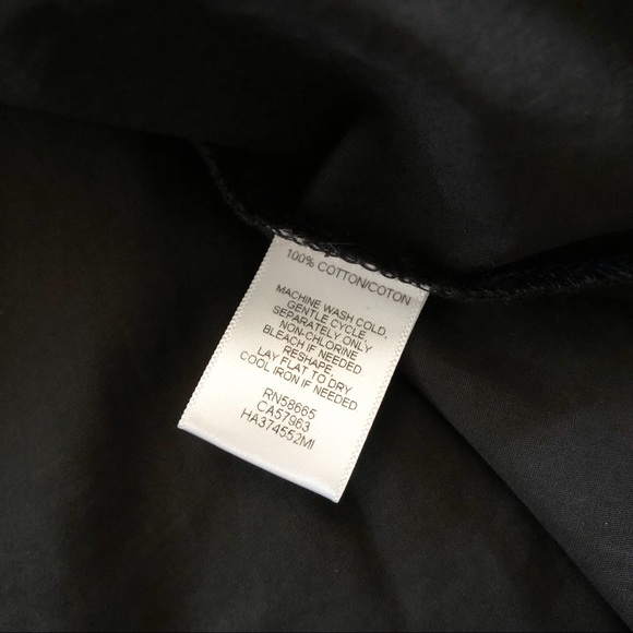 Halogen Black One Off Shoulder Ruffle Top Size S - Picture 7 of 8